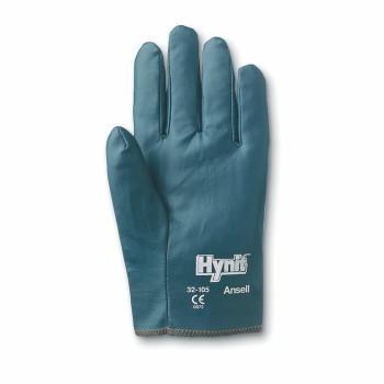 Ansell 32-105-7 Hynit Multi-purpose Fully Coated Nitrile Gloves . Shop Now!