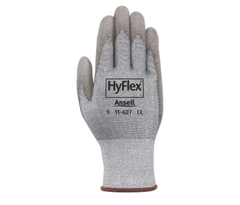 Ansell 11-627-9 HyFlex Cut Protection Palm Coated Light Duty Gloves with Knitwrist Cuff - In Limited Stocks