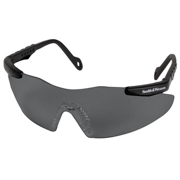 Smith & Wesson Magnum 3G Mini Safety Glasses (19824), Smoke Lenses, Black  Frame, Unisex for Men and Women (Qty 12) - 19824