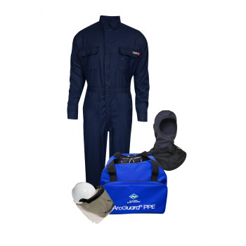 BUY NSA Enespro Tecgen Fr 8 Cal Coverall Arc Flash Kit With Balaclava- No Gloves now and SAVE!
