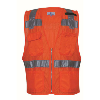 BUY NSA Nsa Hi-Vis Deluxe Micro Mesh Road Vest - Type R Class 2 now and SAVE!