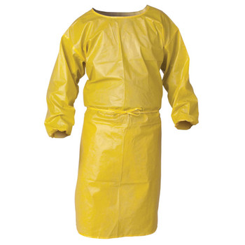 KleenGuard 09829 A70 Chemical Spray Protection Smock Yellow. Shop Now!