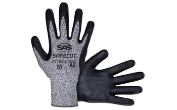 Advanced Cut-resistant Level 4 glove with Polyurethane Palm and finger  Coating