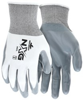 BUY MCR Safety NXGÃƒâ€šÃ‚Â­ Work Gloves
15 Gauge White Nylon Shell
Gray Nitrile Coated Palm and Fingertips now and SAVE!
