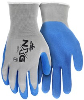 BUY MCR Safety NXGÃƒâ€šÃ‚Â Work Gloves
13 Gauge Gray Nylon Shell
Blue Foam Latex Palm and Fingertips now and SAVE!
