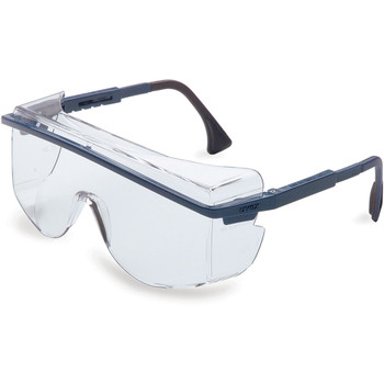 Astro OTG 3001 Safety Glasses. Available in Blue Frame, Clear Ultra-dura Lens. Shop Now!
