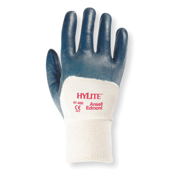 Ansell Hylite Multi-Purpose Palm Coated Medium Duty Glove with Knitwrist Cuff. Shop Now!