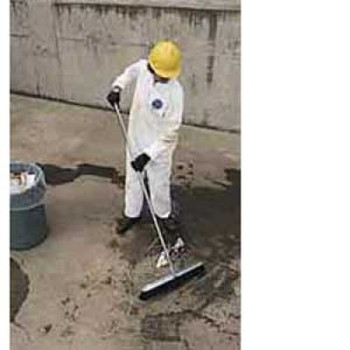 Dupont Tyvek TY125S WH Coveralls Elastic Wrists and Ankles in use. Shop now!
