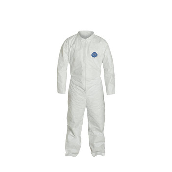 Tyvek TY120S Coverall with collar + open wrist and ankle