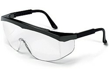 Stratos nylon black frame, clear lens