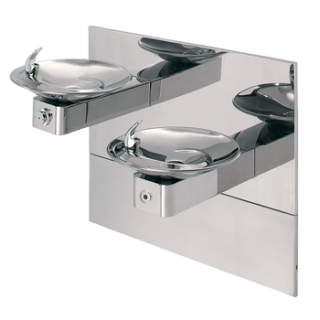 Haws 1011HPSMSHO ADA Vandal-Resistant Motion-Activated/Push Button Polished Fountain W/Mounting System. Shop Now!