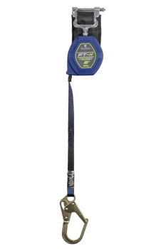 FallTech 84108SP0 8' EdgeCore FT-X Class 2 LE SRL, Single-leg with Steel Mini Rebar Hook, BUY NOW!