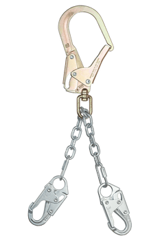 FallTech 8252 23" Rebar Positioning Assembly; GR 43 Chain with Swivel Rebar Hook - Sold Per 6 Each - Sold Per 6 Each, BUY NOW!