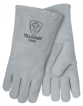 Tillman 1000L Grey Mig Glove Tillman 1000L Grey Shoulder Split Cowhide Stick Welding Gloves (1 Pair). Shop Now!