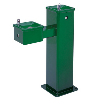 Haws 3500FR  Barrier Free Freeze Resistant Pedestal Fountain