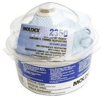 Moldex 2350 Respirator Locker 2300 N95 Series. Shop now!