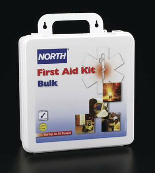 North Safety 50 Person Plastic Bulk First Aid Kit. Shop now!