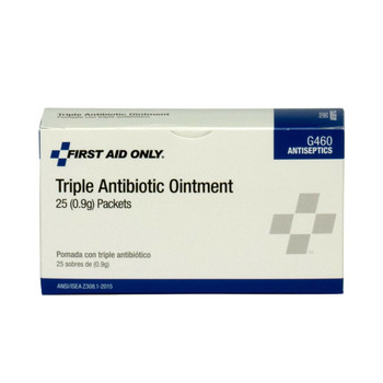 First Aid Only G460 Triple Antibiotic Ointment, 25/Box. Shop Now!