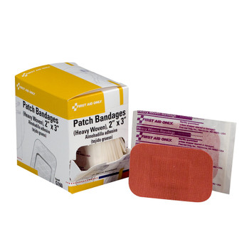 First Aid Only G160 2"x3" Heavy Woven Fabric Bandages, 25/box. Shop now!