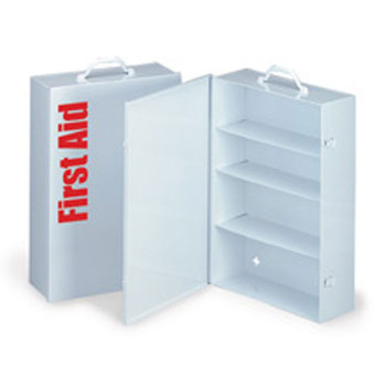 M5026 First Aid Only 4 Shelf Empty Metal Cabinet Swing Out. Shop Now!