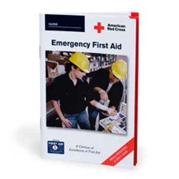 350009 Red Cross Emergency First Aid Guide. Shop Now!