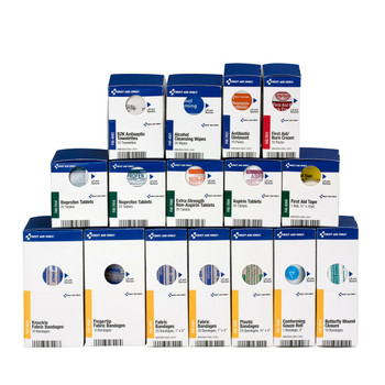 First Aid Only 700002 Refill for SmartCompliance Cabinet With Meds. Shop Now!