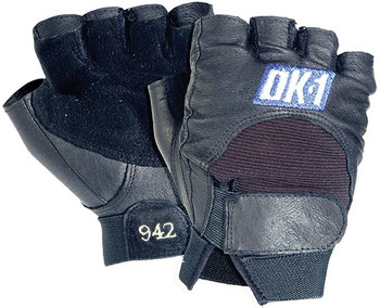 OK-1 942 Women's Half Finger Impact Gloves, Size: XS, ON CLOSE OUT