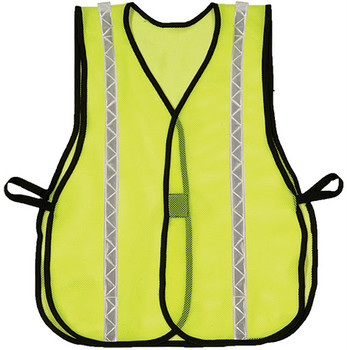 Occunomix OV1 High Viz Open Mesh Vest with Reflective Trim, Size: 2X/3X - In Limited Stocks