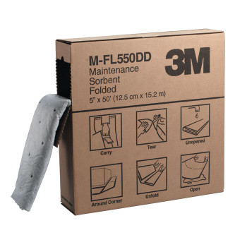 3M M-FL550DD Maintenance Sorbent Folded, High Capacity, Shop Now!