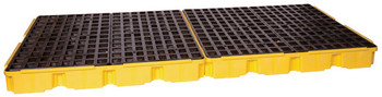 Buy Eagle 1688 Yellow 8 Drum Containment Platform no Drain today and SAVE up to 25%.