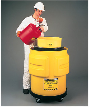 Buy Eagle 1612 Yellow Single Drum Containment Unit today and SAVE up to 25%.