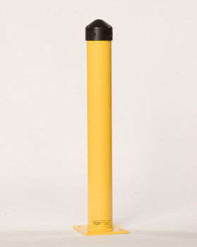 Buy Eagle 1742 4 Inch x 24 Inch Yellow Round Steel Bollard Post w/ Cap today and SAVE up to 25%.