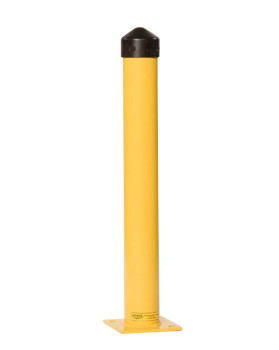 Buy Eagle 1743 4 Inch x 36 Inch Yellow Round Steel Bollard Post w/ Cap today and SAVE up to 25%.