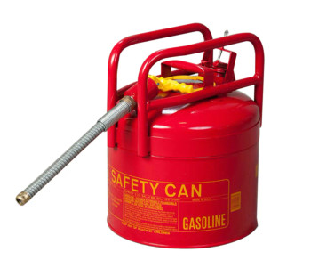 Buy Eagle 1215 Safety Can 5 Gal Galvanized Steel w/ 7/8 in Flexible Hose today and SAVE up to 25%.