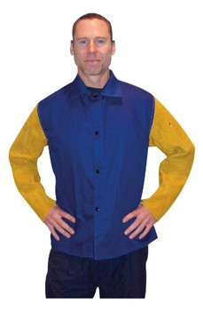 Tillman FR 9230 Flame-retardant Cotton Jackets w/ Leather Sleeves. Shop Now!