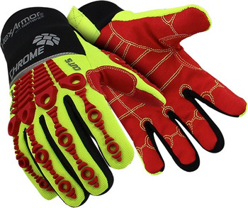 HexArmor 4030 Chrome Oasis Hi-Vis HexVent Heavy Duty Gloves