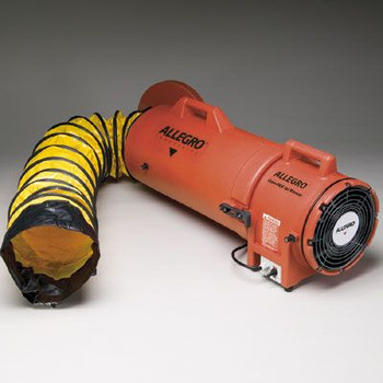 Allegro 9536-25 Plastic Blower with canister and 25' ducting 8" DC COM-PAX-IAL. Shop now!