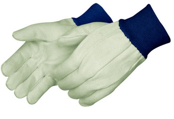 Cordova Red Nap-In Cotton Double Palm Work Gloves - Large - 12/Pack