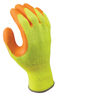 Showa Atlas Hi-Viz Grip Palm Coated Gloves. Shop now!