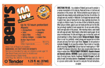 BEN'S-100 0006-7070 Max Tick & Insect Repellent 1.25OZ Pump. Shop now! BEN'S-100 0006-7070 Max Tick & Insect Repellent 1.25OZ Pump. Shop now!