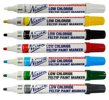 Nissen Low Chloride Feltip Paint Marker