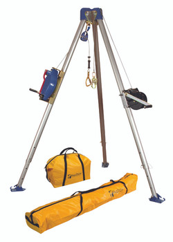 FallTech 7504S Confined Space Tripod Kit - Stainless Steel Cable. Shop Now!