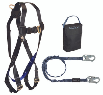 FallTech 9010CP Starter Kit - Harness, SAL, Gearbag. Shop Now!