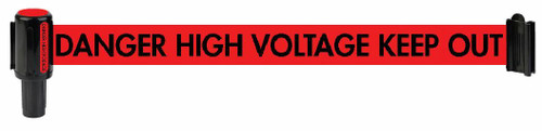 Banner Stakes PL4052 PLUS Red "Danger High Voltage Keep Out" Banner. Shop now!