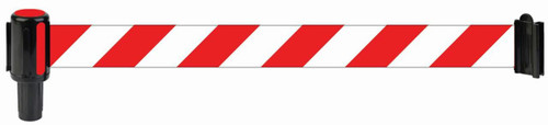 Banner Stakes PL4054 PLUS Red/White Diagonal Stripe Banner. Shop now!