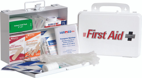 Prostat First Aid 25 Person Kit with Steel Case. Shop now!