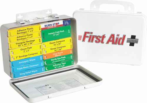 Prostat First Aid 0905 16 Unit ANSI Compliant Kit in Steel Case.  Shop now!