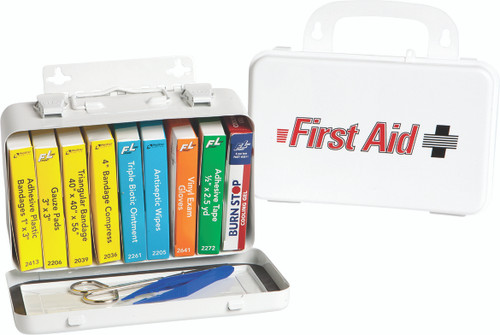 Prostat First Aid 0903 10 Unit ANSI Compliant Kit with Steel Case. Shop now!
