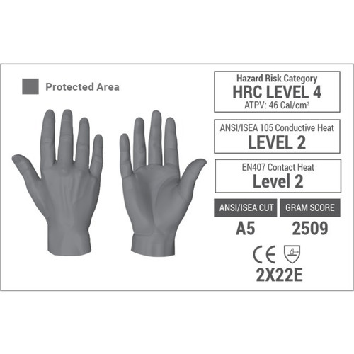 HexArmor 4061 Chrome SLT Leather Goatskin High Dexterity