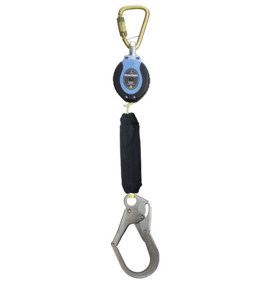 FallTech 82909SC3  9' Arc Flash Max SRD Single-leg Steel Carabiner+Steel Rebar Hook DuraTech. Shop Now!